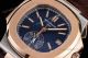 New Patek Philippe Nautilus Rose Gold And Silver Blue Dial Chronograph Swiss Replica Watches (3)_th.jpg